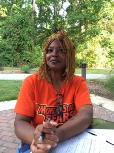 Mynks Balewa, student at Morgan State University