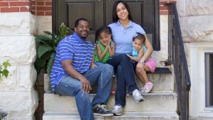 Marilyn Mosby with her husband, Councilman Nick Mosby and their two daughters, Nylyn and Aniyah.