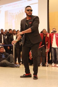 Mr. Morgan State University and Kappa Alpha Psi performing at the Project X Stroll Competition. Photo by Terry Wright.