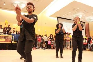 Guest performers at the Project X Stroll Competition.  Photo by Terry Wright.