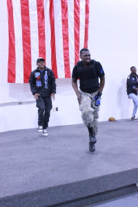 The National Society of Pershing Rifles Spring 2016 probate in Turner's Armory. Photo by Terry Wright.