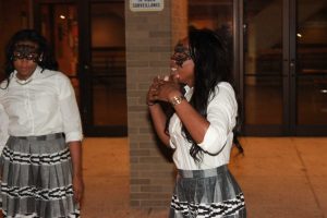 The Swing Phi Swing Spring 2016 probate in the Jenkins Pit. Photo by Terry Wright.