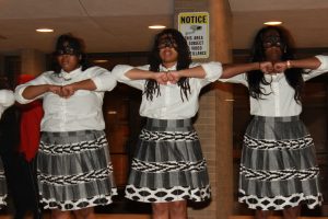 The Swing Phi Swing Spring 2016 probate in the Jenkins Pit. Photo by Terry Wright.