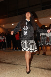 The Swing Phi Swing Spring 2016 probate in the Jenkins Pit. Photo by Terry Wright.