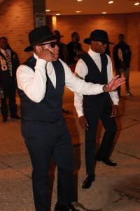 The Alpha Nu Omega Spring 2016 probate in Jenkins Pit.  Photo by Terry Wright.